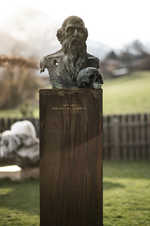 Michael Lang Skulptur: Carpe Diem