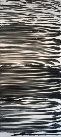 Daniel Leiter Oszillationsmalerei Dispersion Auf Baumwolle 3