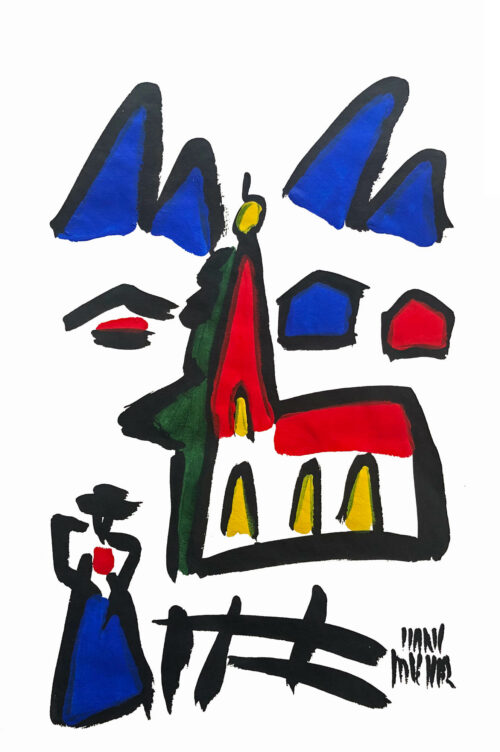 Hans Salcher Bild: Dorfleben