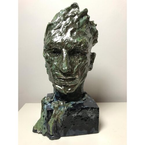 Sergey Sovkov Sculpture: Emerald Wizard