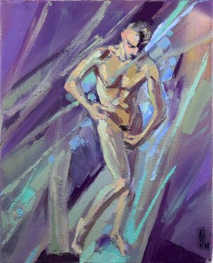 Etude On Project Source Of Life 1 Gay Art Painting Sergey Sovkov