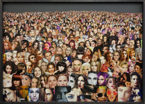 Jochen Höller Collage: Facewash – Audience Serie