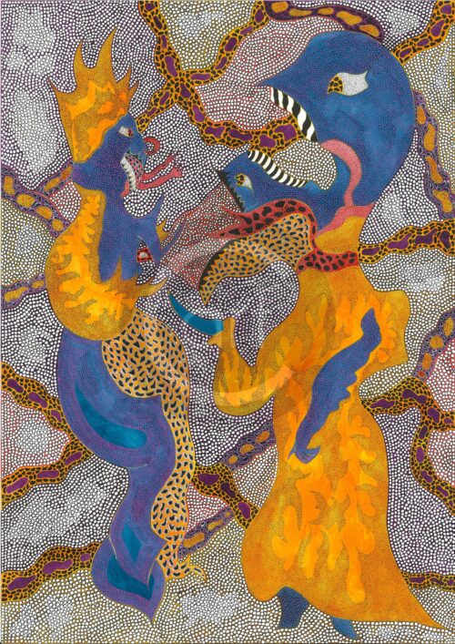 Simina Badea Pittura: Fire conditions 2