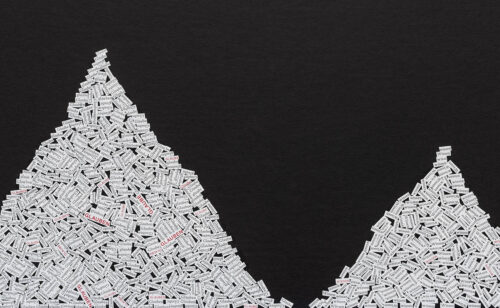 Glaube Wissen Jochen Hoeller Bild Woerter Collage Gegenueberstellug Religion Bibel Detail