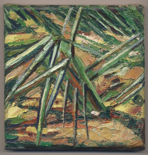 Noel Paine Painting: Grass Study