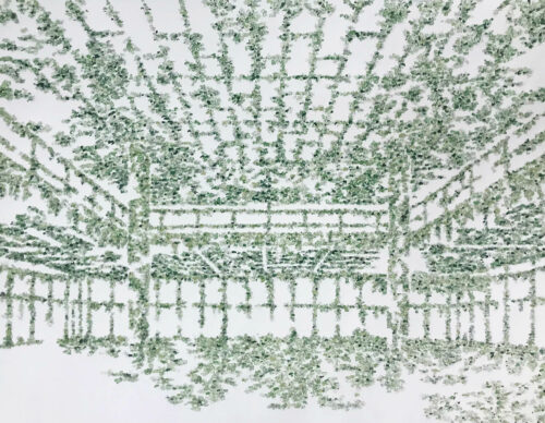 Marianne Lang Dibujo: Green glasshouse