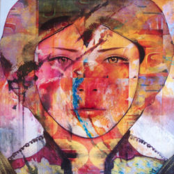 Har Patricia Frida Pictue Mixed Art