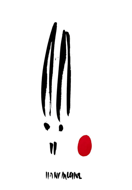 Hans Salcher 绘画: Rabbit