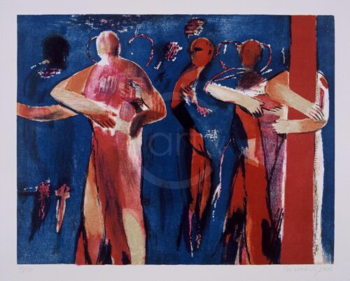 Michael Hedwig 絵画: Body Blue