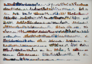 Largo Wynch Charakterstudie Jochen Hoeller Comic Collage