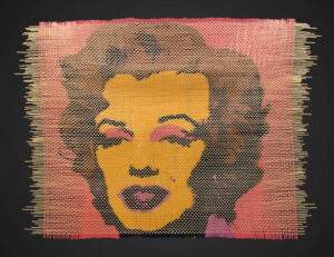 Marilyn Monroe Arthur Miller Textverwebung Jochen Hoeller Magenta Bild Andy Warhol