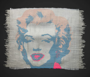 Marilyn Monroe Arthur Miller Textverwebung Jochen Hoeller Silber Bild Andy Warhol