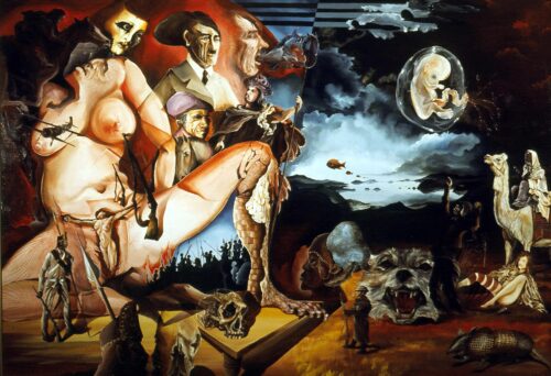 Otto Rapp Pintura: Monument to the Unborn War Hero