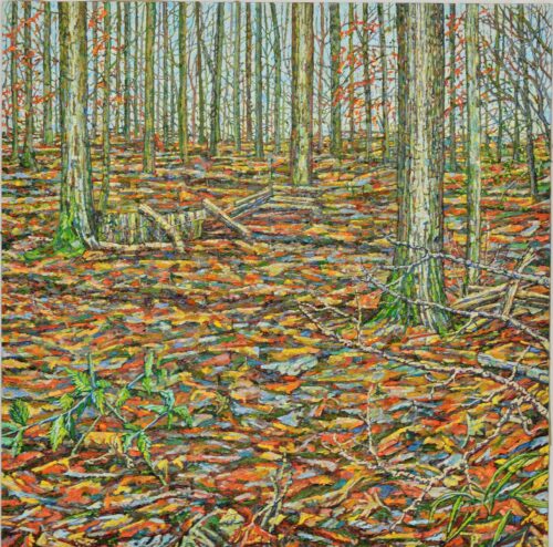 Noel Paine Painting: Ochre’s Groundscape