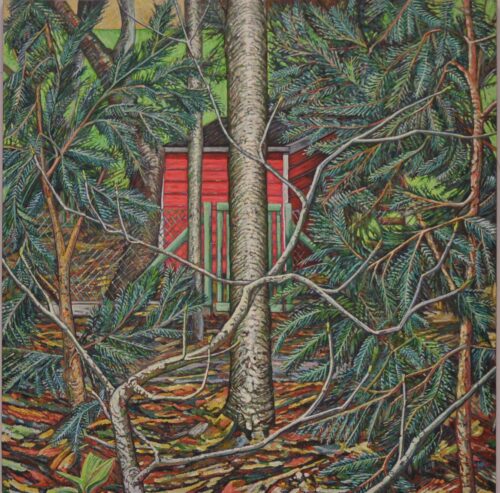 Noel Paine Painting: Red Edge