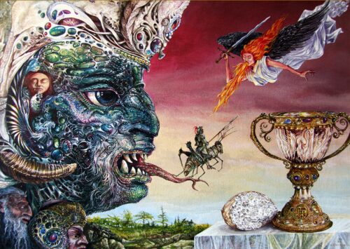 Otto Rapp Painting: Revelation 20
