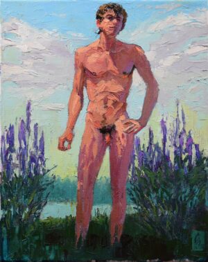 Salvia Gay Art Painting Sergey Sovkov