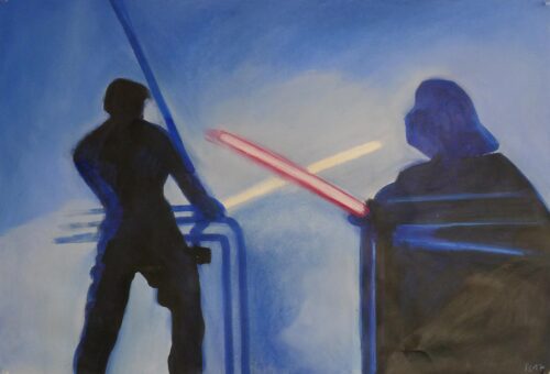 Anne Suttner Drawing: Star Wars Graphic 1