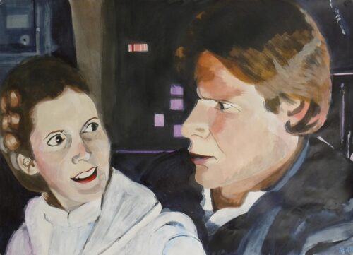 Anne Suttner Disegno: Star Wars Graphic 11